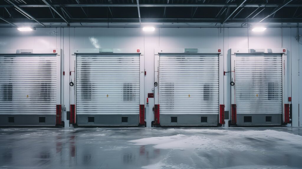 refrigerated cold storage door